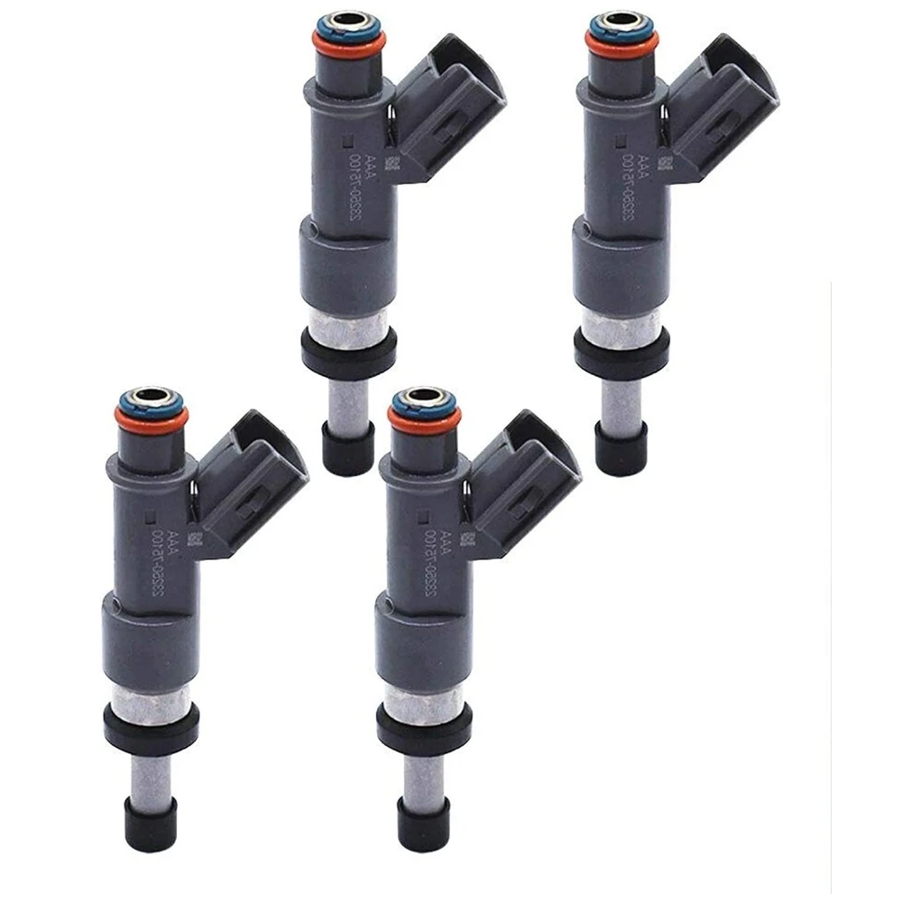 4Pcs 23250-75100 Fuel Injectors 12 Holes for 2005-2016 Toyota Tacoma, 2010 Toyota 4Runner Hiace 2.7L 23250-79155
4Pcs 23250-75100 Fuel Injectors 12 Holes for 2005-2016 Toyota Tacoma, 2010 Toyota 4Runner Hiace 2.7L 23250-79155
