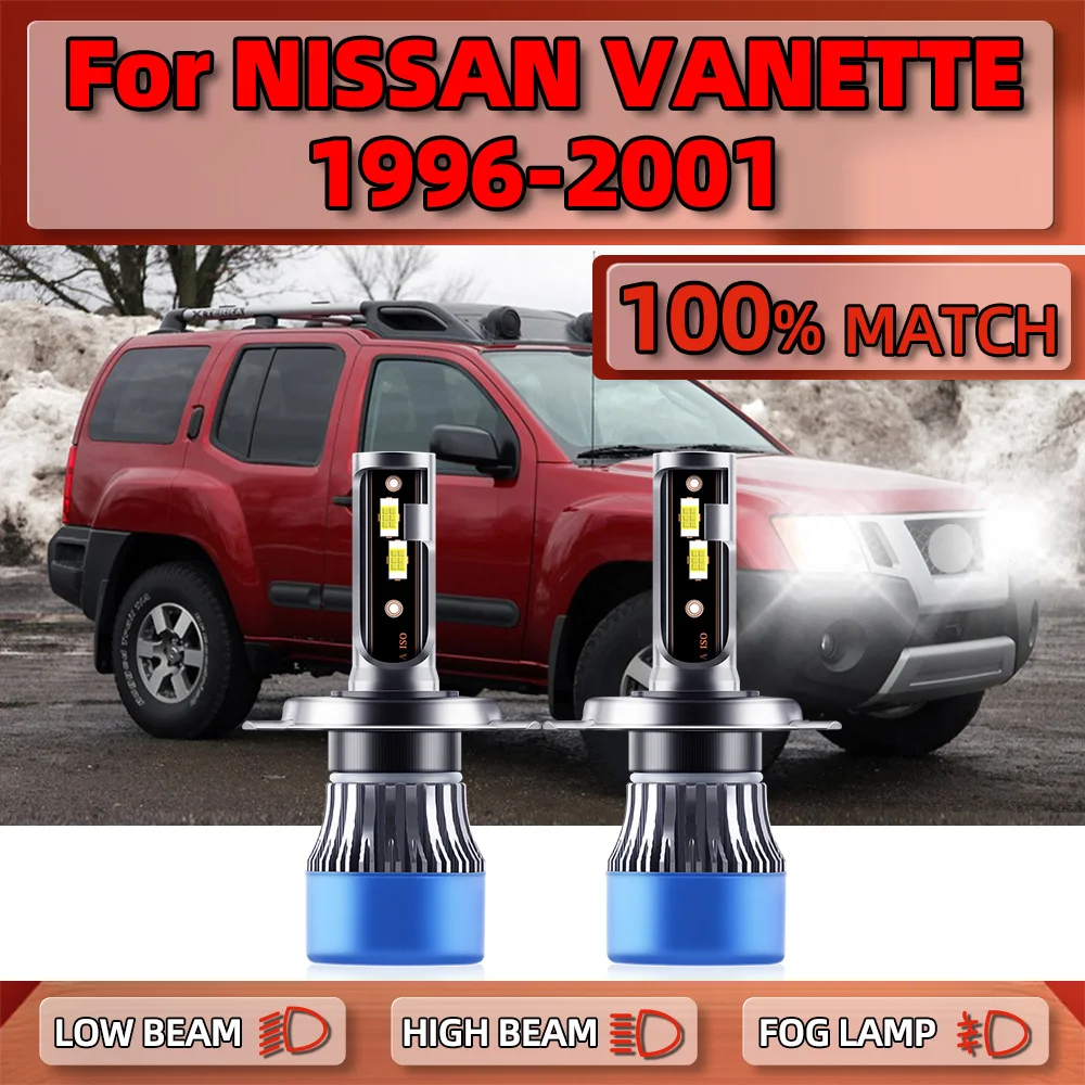20000LM H4 LED Car Headlight 120W CSP Chips Auto Lamps 12V 6000K White For NISSAN VANETTE 1996 1997 1998 1999 2000 2001
20000LM H4 LED Car Headlight 120W CSP Chips Auto Lamps 12V 6000K White For NISSAN VANETTE 1996 1997 1998 1999 2000 2001