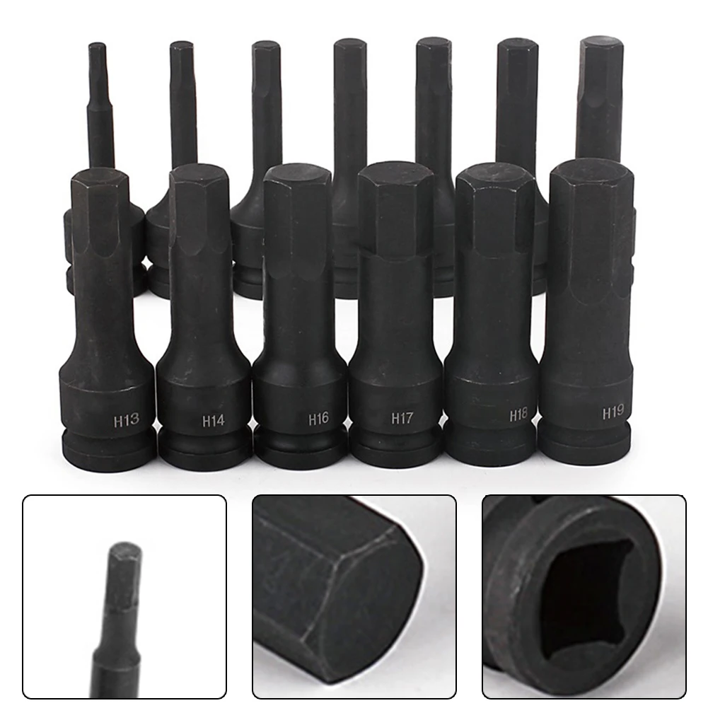 1pcs 1/2inch H4-H19 Electric Drill Socket Adapter Impact Screwdriver Hex Bit Head Wrench Socket Adapter For Impact Wrench Tools
1pcs 1/2inch H4-H19 Electric Drill Socket Adapter Impact Screwdriver Hex Bit Head Wrench Socket Adapter For Impact Wrench Tools