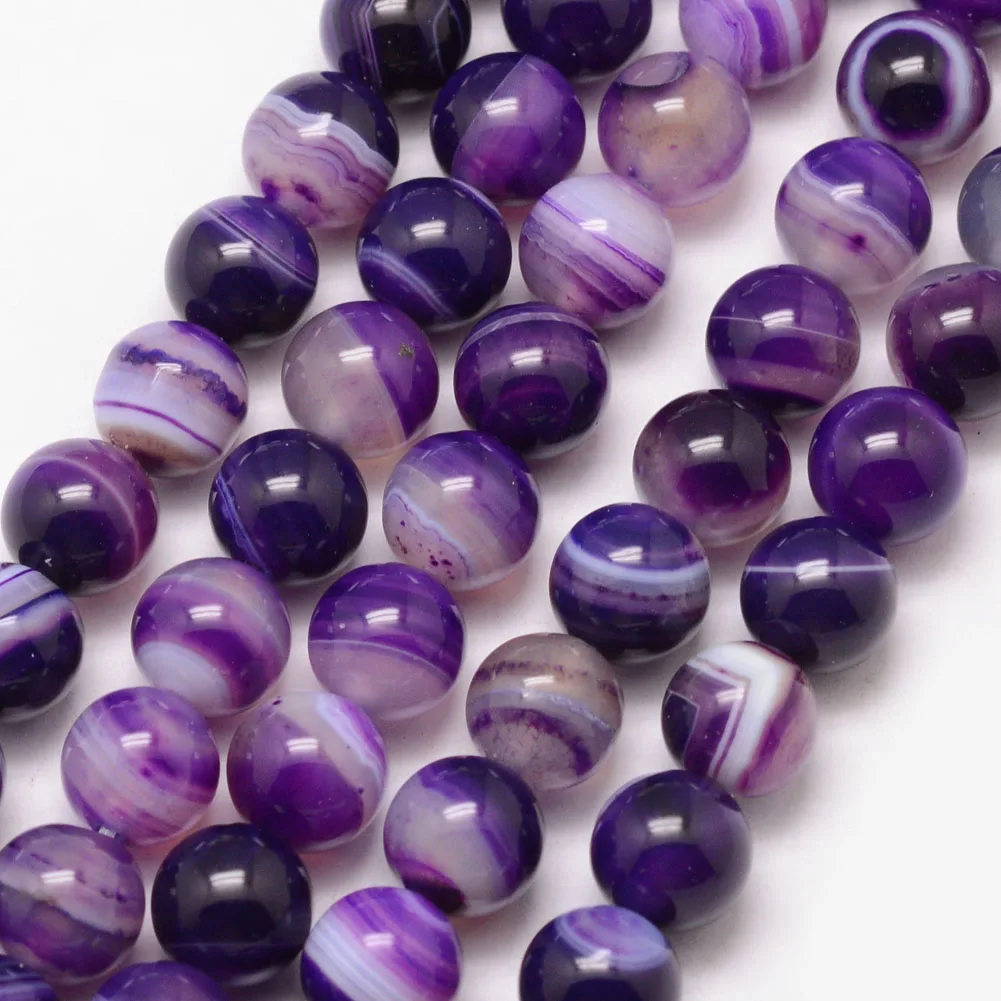 5 Strands 8mm Natural Striped Agates Round Beads Spacer Loose Stone Beads For Jewelry Making DIY Bracelet Necklace
5 Strands 8mm Natural Striped Agates Round Beads Spacer Loose Stone Beads For Jewelry Making DIY Bracelet Necklace
