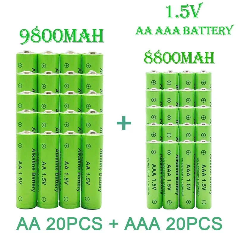 Free Shipping AAA Battery100%original1.5V Rechargeablebattery AA9800MAH AAA8800MAH AA Alkaline Battery ForledlighttoyMP3longlife
Free Shipping AAA Battery100%original1.5V Rechargeablebattery AA9800MAH AAA8800MAH AA Alkaline Battery ForledlighttoyMP3longlife