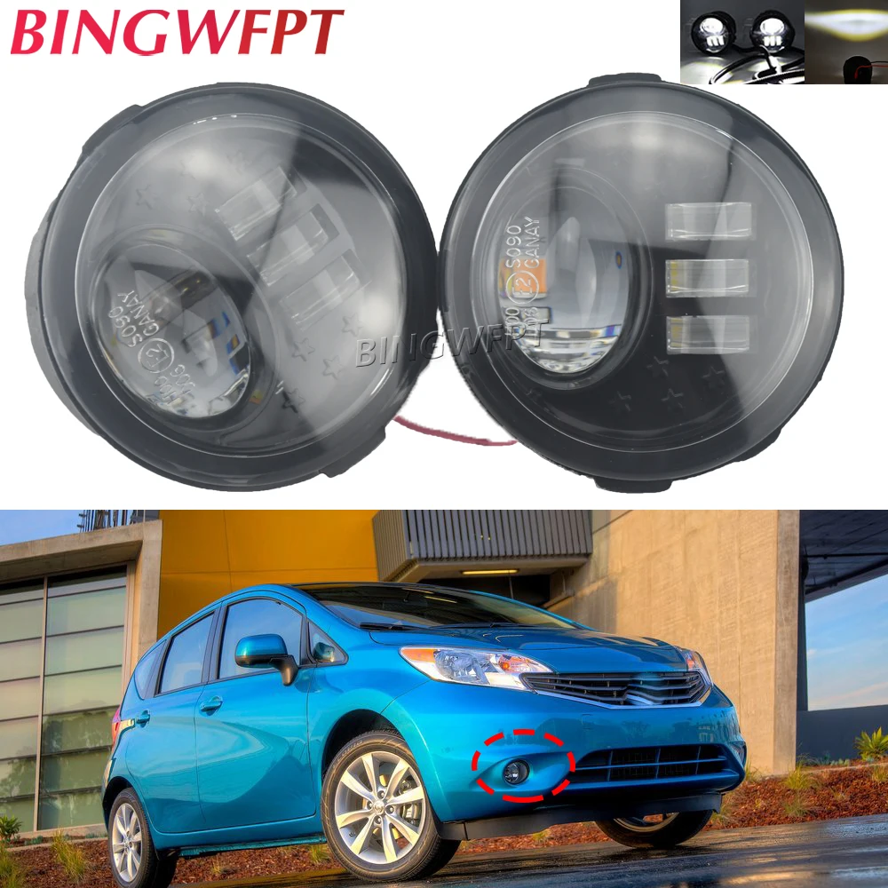 2 шт., передние противотуманные фары для Nissan Tiida X-Trail T31 Note Murano патруль 3 Rogue Versa 2004-2015
2 шт., передние противотуманные фары для Nissan Tiida X-Trail T31 Note Murano патруль 3 Rogue Versa 2004-2015