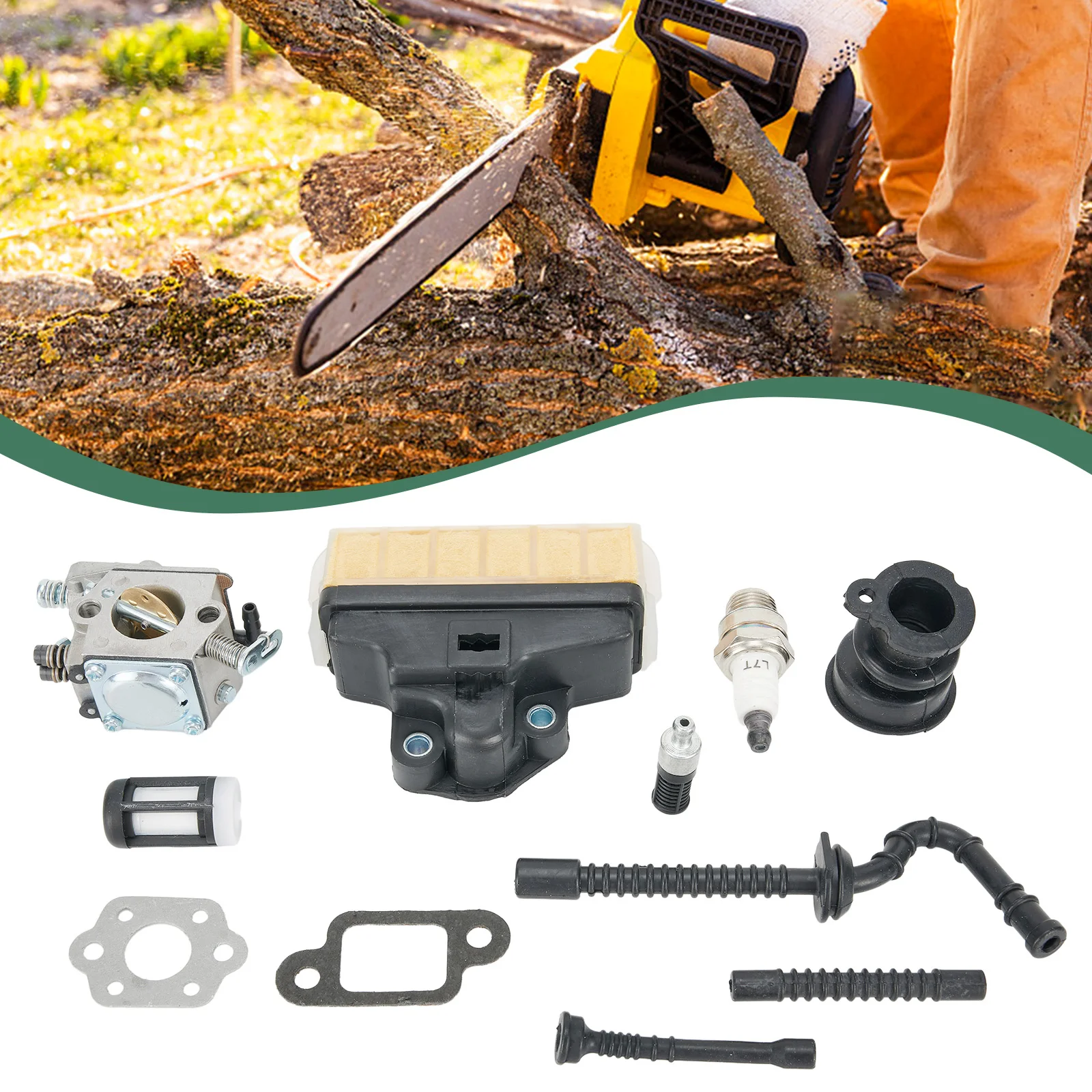 Carburetor Air Filter Kit For Stihl MS210 MS230 MS250 021 023 025 Chainsaw Replaces C1q-s76c C1q-s11e C1q-s11g 1123-120-0603
Carburetor Air Filter Kit For Stihl MS210 MS230 MS250 021 023 025 Chainsaw Replaces C1q-s76c C1q-s11e C1q-s11g 1123-120-0603