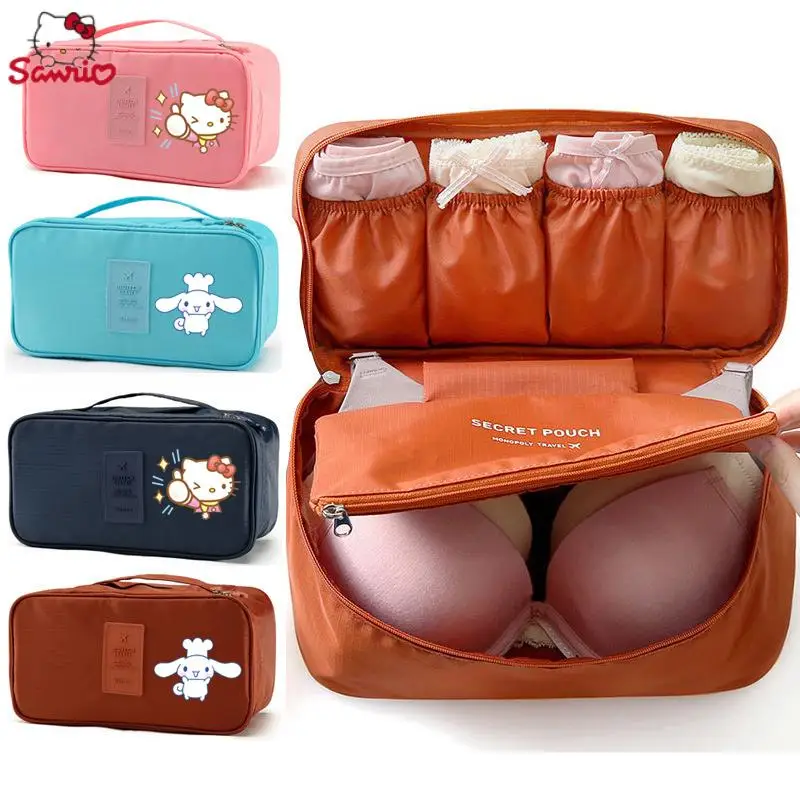 Kawaii Sanrios Hello Kittys Cinnamoroll Cartoon Cute Girls Portable Multifunctional Storage Bag Travel Bra Underwear Storage Bag
Kawaii Sanrios Hello Kittys Cinnamoroll Cartoon Cute Girls Portable Multifunctional Storage Bag Travel Bra Underwear Storage Bag