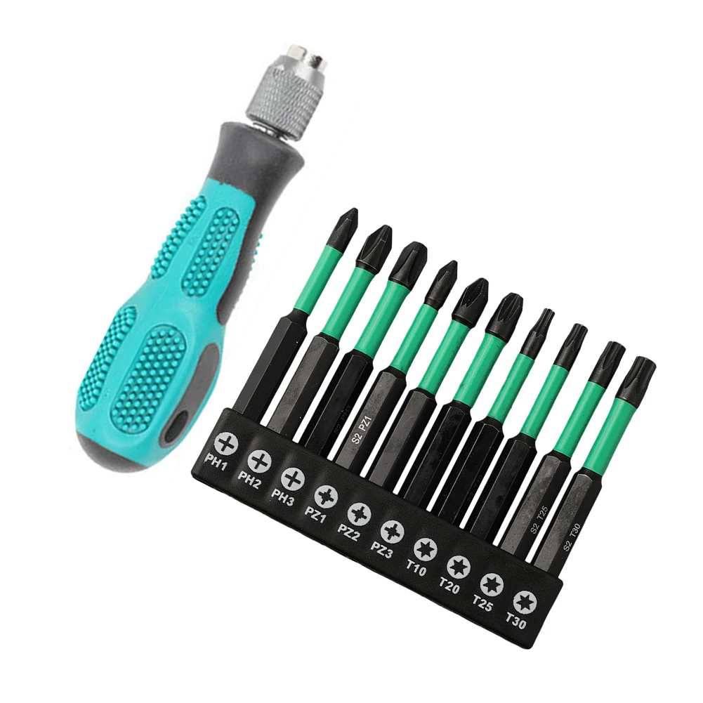 11pcs=Magnetic-= Batch -=Head =Non-Slip Impact Screwdriver Bit Set Magnetic Hex Shank Plum Blossom Electric Drill Kit Hand Tools
11pcs=Magnetic-= Batch -=Head =Non-Slip Impact Screwdriver Bit Set Magnetic Hex Shank Plum Blossom Electric Drill Kit Hand Tools
