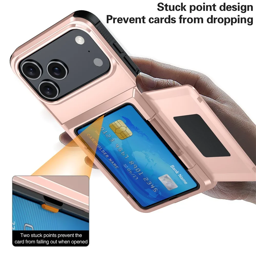 Titan Guard Wallet Phone Case with Hidden Card Holder | Shockproof Protective Case Titan Guard Wallet Phone Case with Hidden Card Holder | Shockproof Protective Case