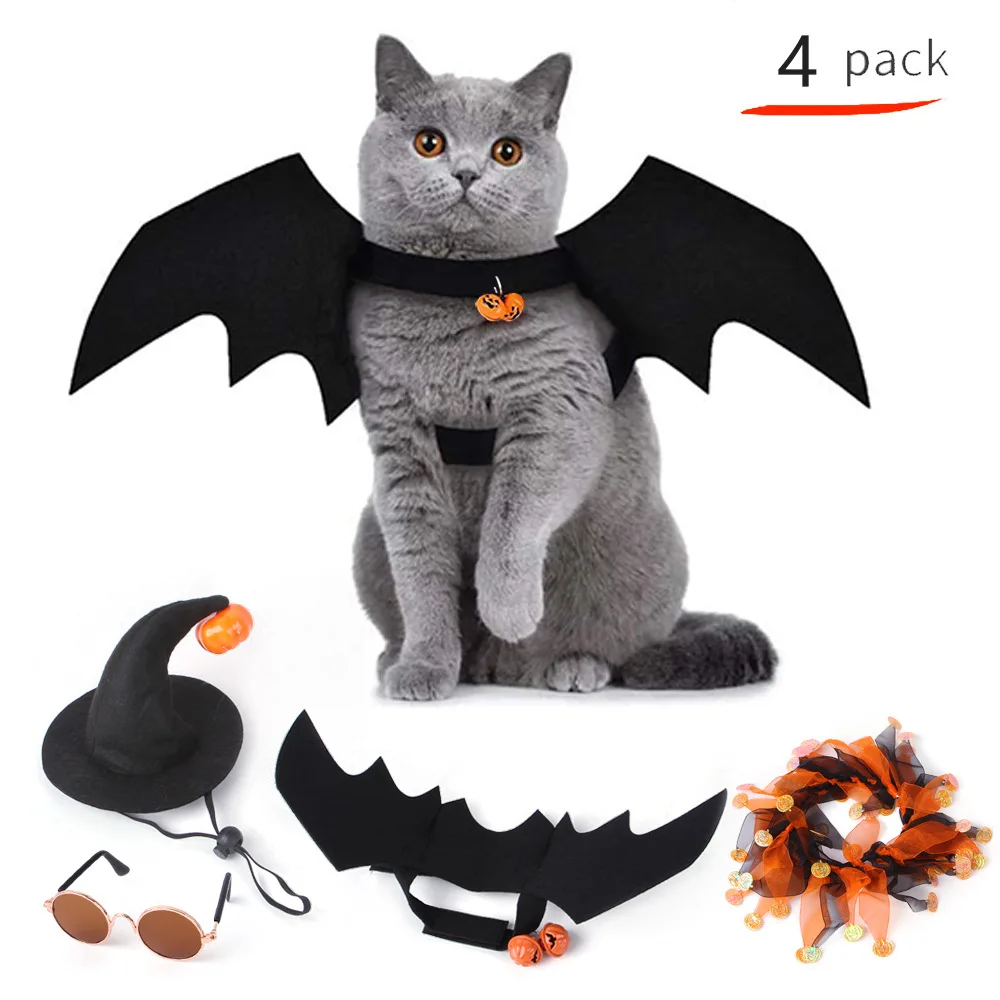 New Pet Halloween Set Hat Scarf Set Pumpkin Bell Cat Bat Chest Back Set Decoration Pet Clothes Dog Halloween Cosplay
New Pet Halloween Set Hat Scarf Set Pumpkin Bell Cat Bat Chest Back Set Decoration Pet Clothes Dog Halloween Cosplay