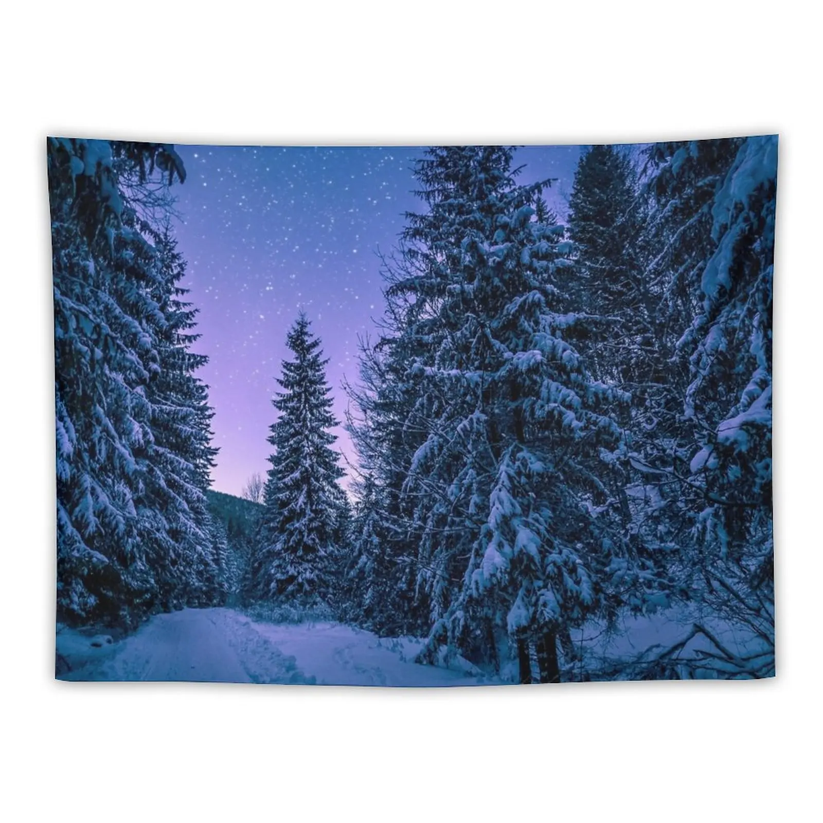 

Snowy Forest Tapestry Aesthetic Room Decor Korean Wall Decoration Room Decorations Aesthetic Wall Hangings Decoration Tapestry