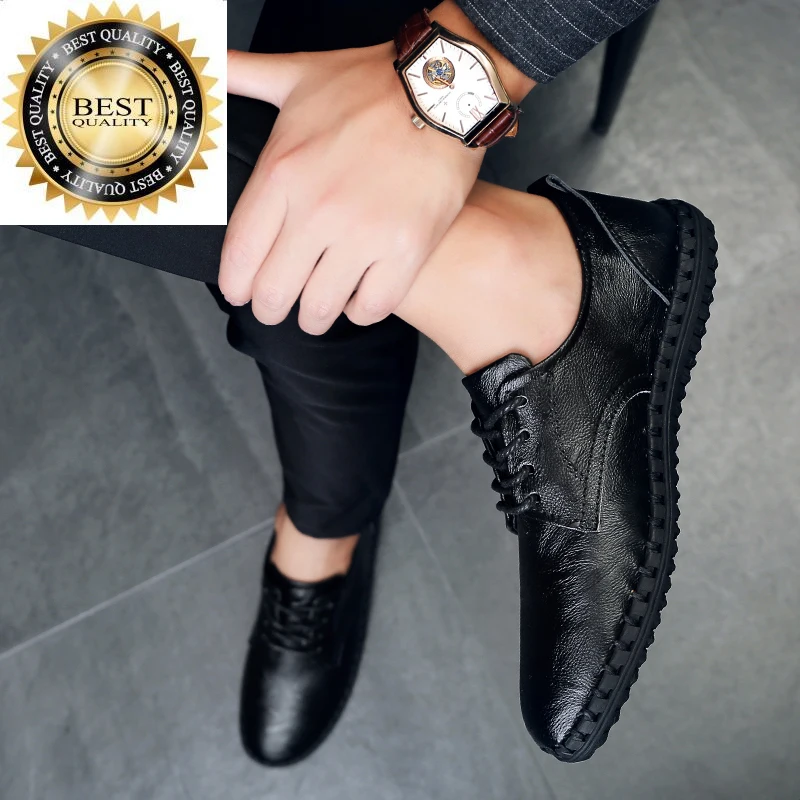 genuine Leather Loafer Shoes Men lace up outdoor Driving Spring Autumm Flat Footwear Fashion big size 47
genuine Leather Loafer Shoes Men lace up outdoor Driving Spring Autumm Flat Footwear Fashion big size 47