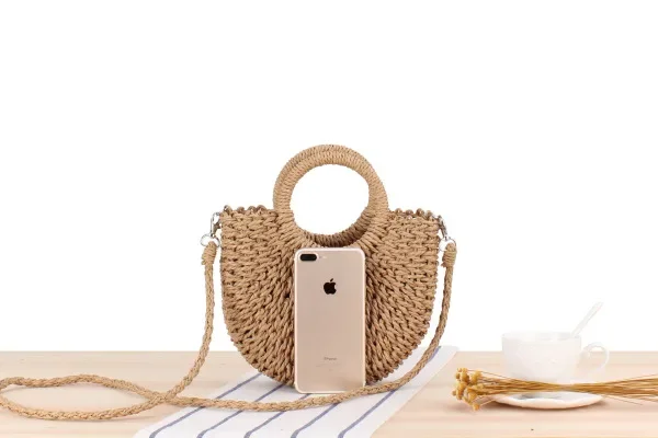 Retro Woven Beach Crossbody Bag - Summer Essential 3 Sa7dd4c21bf9745c39b341e121609c3977