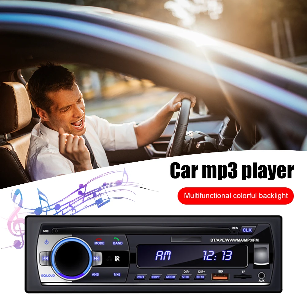 1 Din Car Stereo Bluetooth-Compatible 45Wx4 Car Radio FM MP3 Player Music USB/TF/AUX Audio Input Support MP3/WMA Hands-free Call
1 Din Car Stereo Bluetooth-Compatible 45Wx4 Car Radio FM MP3 Player Music USB/TF/AUX Audio Input Support MP3/WMA Hands-free Call
