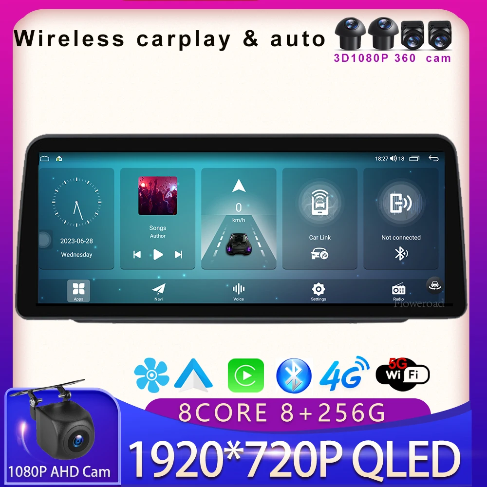 12.3"Android 13 For BMW 3 M3 E46 1999-2005 Car Radio Multimedia Video Player Navigation stereo GPS Carplay Auto 5GWiFi BT5.0
12.3"Android 13 For BMW 3 M3 E46 1999-2005 Car Radio Multimedia Video Player Navigation stereo GPS Carplay Auto 5GWiFi BT5.0