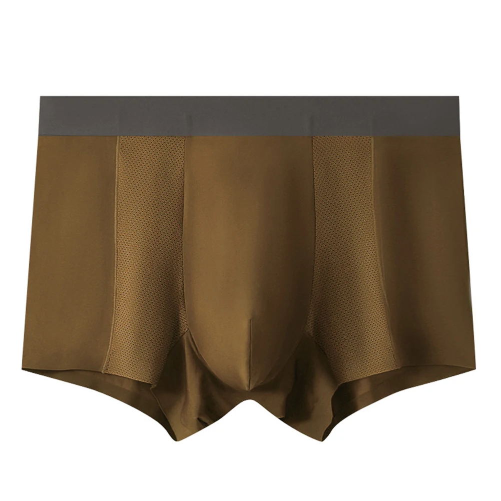 Ice Silk Seamless Underwear Men Boxers Briefs Shorts U Convex Pouch Boxershorts Breathable Elastic Panties Quick Dry Underpants
Ice Silk Seamless Underwear Men Boxers Briefs Shorts U Convex Pouch Boxershorts Breathable Elastic Panties Quick Dry Underpants