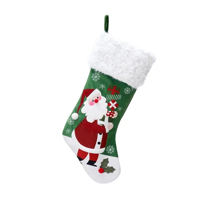 Christmas Stocking Ornaments Party Gift Bag Santa Candy Pouch For Family Mantel Shelves Mantelpiece Staircase Dining Table
Christmas Stocking Ornaments Party Gift Bag Santa Candy Pouch For Family Mantel Shelves Mantelpiece Staircase Dining Table