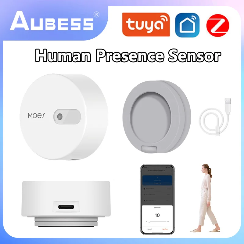 Tuya Zigbee Human Presence Sensor Side Mounted Human Body Senor Self Defense Security Protection Smart Home Security Protection
Tuya Zigbee Human Presence Sensor Side Mounted Human Body Senor Self Defense Security Protection Smart Home Security Protection