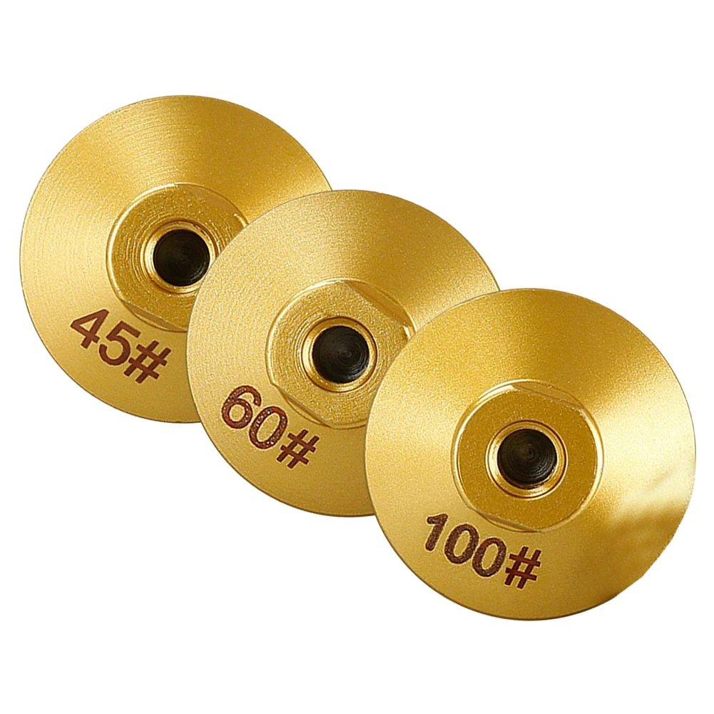 3pcs Grinding Wheel 2 Inch 50mm Brazed Grinding Head 45#/60#/100# High Thick-ness Marble Granite Power Tools Replacement Parts
3pcs Grinding Wheel 2 Inch 50mm Brazed Grinding Head 45#/60#/100# High Thick-ness Marble Granite Power Tools Replacement Parts