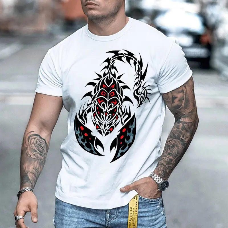Original Design T-shirt for Men 3D Printed Pattern Casual Round Neck Shirt QuickDrying Exquisite Women Clothing
Original Design T-shirt for Men 3D Printed Pattern Casual Round Neck Shirt QuickDrying Exquisite Women Clothing