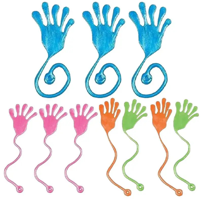 

Wall Walkers Sticky Toy Wacky Fun Stretchy Sticky Hands Toys Mini Stretchy Toys Kids Novelty Gift Birthday Party Favors Supplies