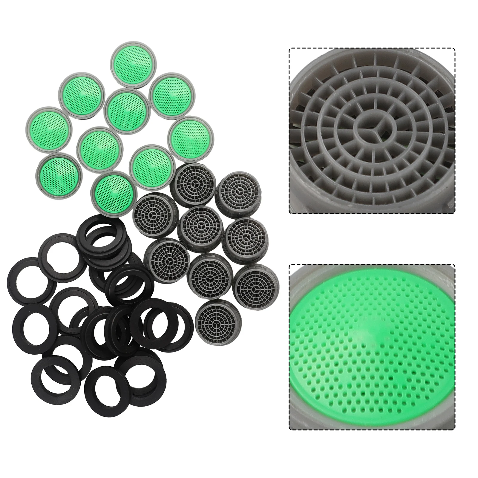 20Pcs Water Saving Faucet Aerator Faucet Basin Tap Bubbler Spout Net Prevent Splashing Bathroom Kitchen Nozzle Filter Accessorie
20Pcs Water Saving Faucet Aerator Faucet Basin Tap Bubbler Spout Net Prevent Splashing Bathroom Kitchen Nozzle Filter Accessorie