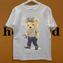 Holifend Fashion Brand 100% Pure Cotton T Shirt Cute Bear Fashion Luxury Short Sleeve Clothes For Men Women Top Tees Male
Holifend Fashion Brand 100% Pure Cotton T Shirt Cute Bear Fashion Luxury Short Sleeve Clothes For Men Women Top Tees Male