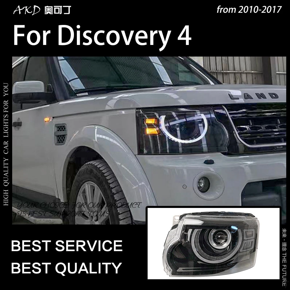 2 шт., передние фары AKD для Land Rover Discovery 4 2010-2017
2 шт., передние фары AKD для Land Rover Discovery 4 2010-2017
