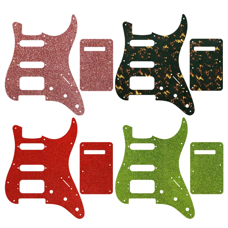 Fei Man Custom Guitar Parts - For 72'11 Screw Hole Standard St Deluxe Humbucker Hss Guitar Pickguard & Back Plate Scratch Plate
Fei Man Custom Guitar Parts - For 72'11 Screw Hole Standard St Deluxe Humbucker Hss Guitar Pickguard & Back Plate Scratch Plate