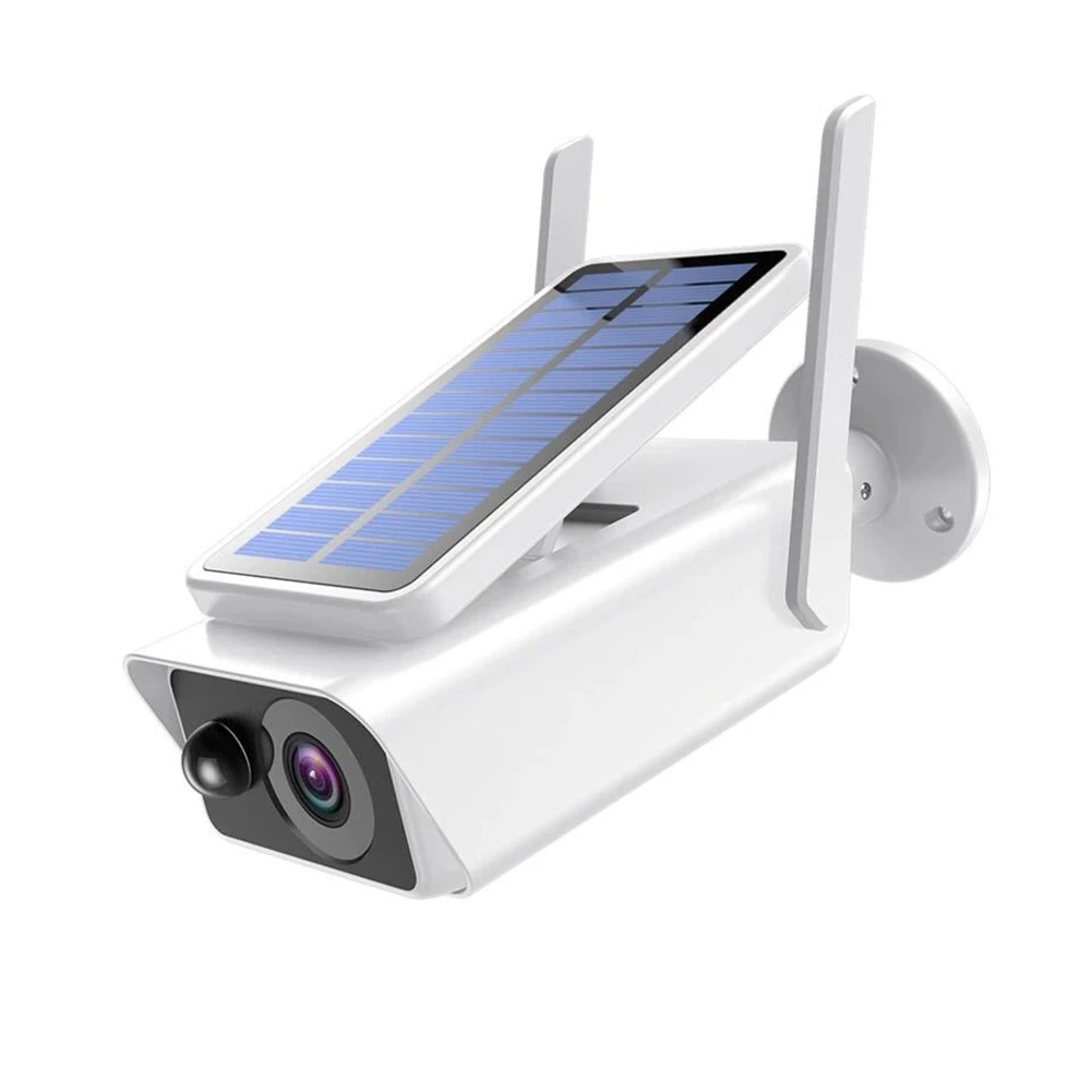 

Камера видеонаблюдения 1080P ip-камера на солнечной батарейке Wifi с питанием от солнечной батареи, видеодомофон с пассивным ИК датчиком движения