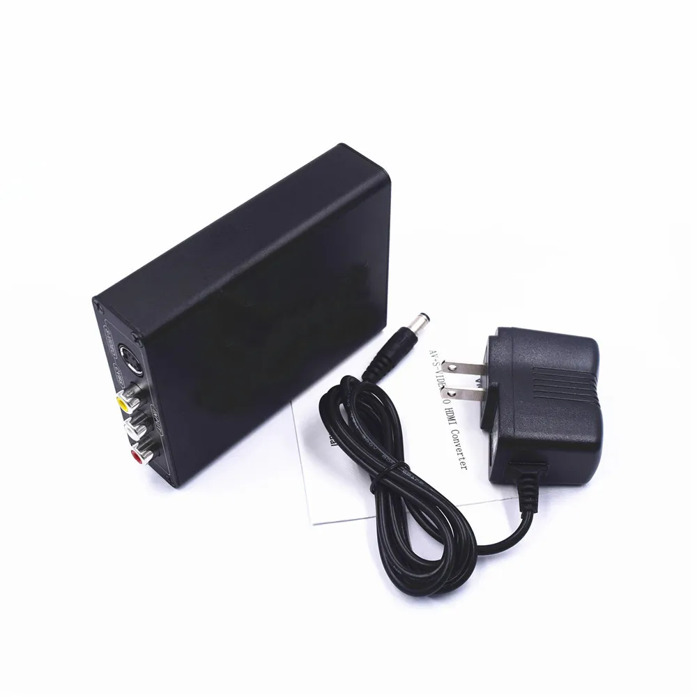 AV to HDMI-Compatible Converter High Definition Video Converter AV+S-VIDEO to HDMI-Compatible Converter
AV to HDMI-Compatible Converter High Definition Video Converter AV+S-VIDEO to HDMI-Compatible Converter