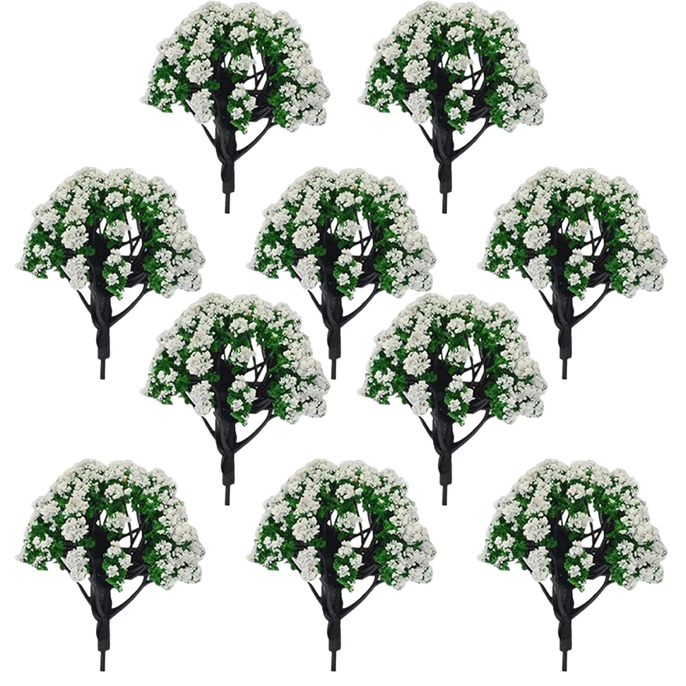 10 Pcs Plastic Model Train Artificial Miniature Tree Scenery Railroad Decoration Building Landscape Accessories Toys For Kids
10 Pcs Plastic Model Train Artificial Miniature Tree Scenery Railroad Decoration Building Landscape Accessories Toys For Kids