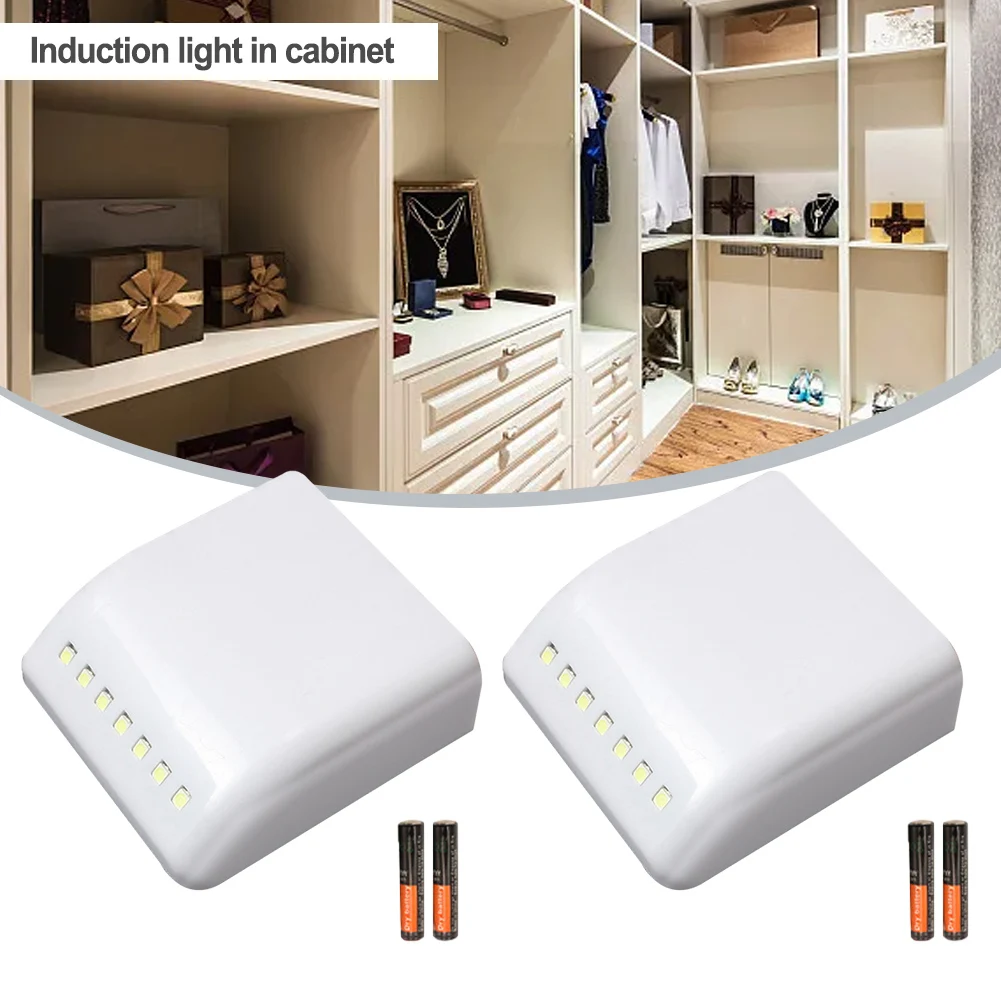 2pcs Motion Sensor Night Light Led Sticky Closet Lamp Wall-Mounted Body Induction Lamp Household Bedroom Staircase Lighting
2pcs Motion Sensor Night Light Led Sticky Closet Lamp Wall-Mounted Body Induction Lamp Household Bedroom Staircase Lighting