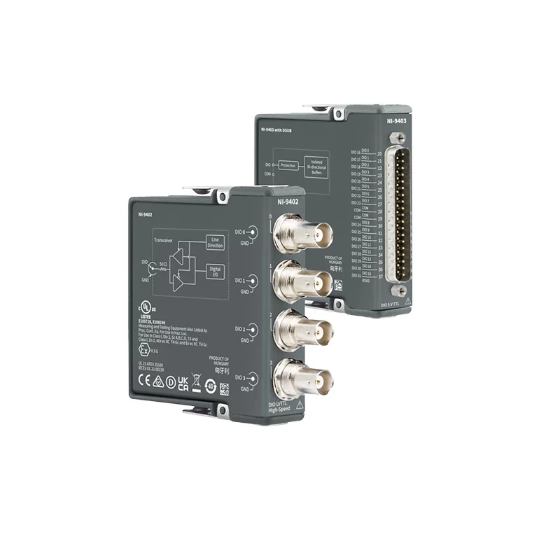 NI 9403 Digital I/O Module 780179-01 C-Series 32-Channel 5 V/TTL Bidirectional
NI 9403 Digital I/O Module 780179-01 C-Series 32-Channel 5 V/TTL Bidirectional