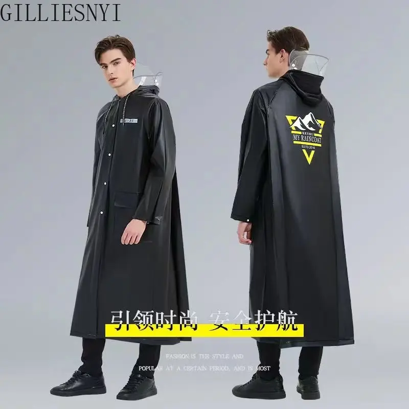 Black Fashion Adult Waterproof Long Raincoat Women Men Rain Coat Hooded for Outdoor Hiking Travel Fishing Climbing Free Shipping
Black Fashion Adult Waterproof Long Raincoat Women Men Rain Coat Hooded for Outdoor Hiking Travel Fishing Climbing Free Shipping