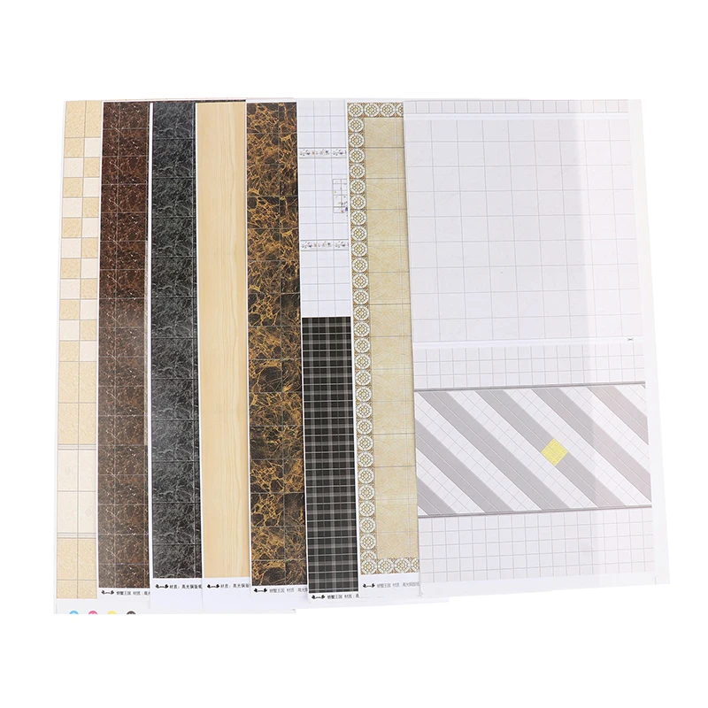 Миниатюрная напольная плитка для кукольного домика, 2 шт., наклейка, модель обоев «сделай сам», материалы для декора в ванную комнату, гостиную, аксессуары для игрушек 
Миниатюрная напольная плитка для кукольного домика, 2 шт., наклейка, модель обоев «сделай сам», материалы для декора в ванную комнату, гостиную, аксессуары для игрушек