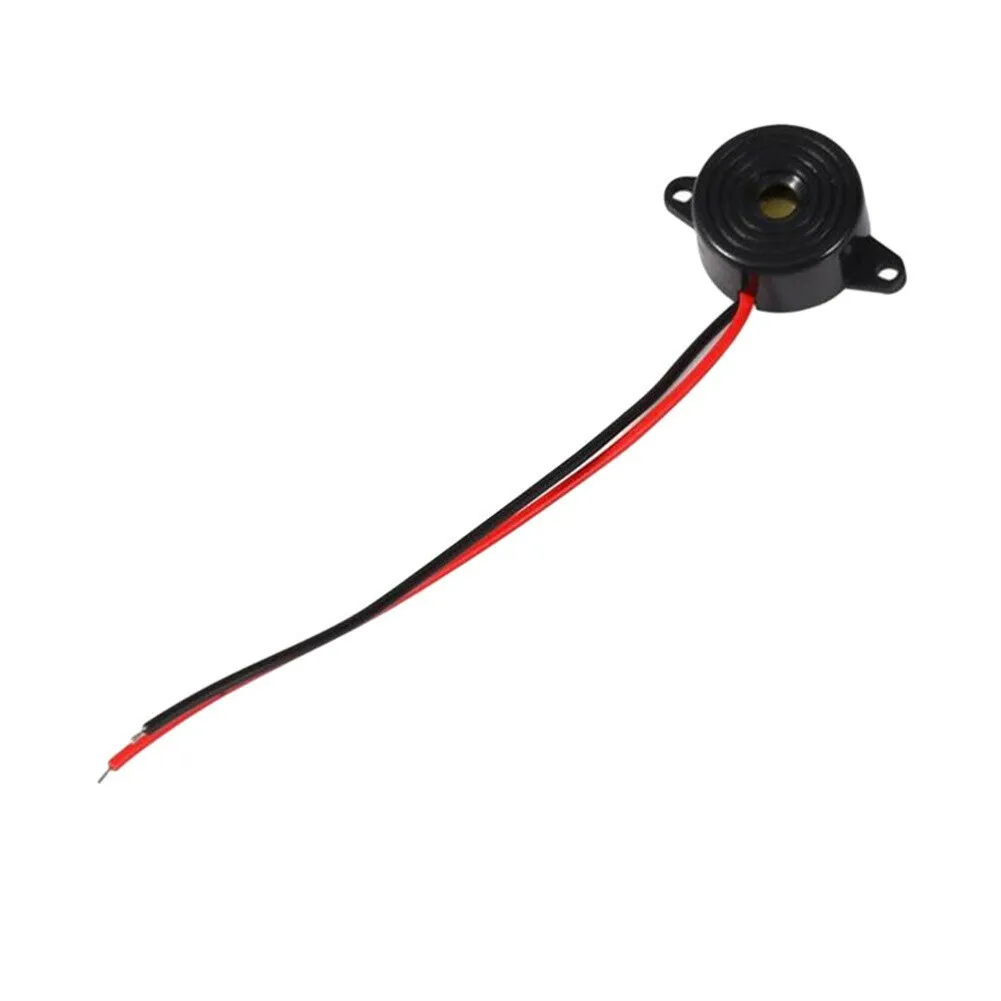 85 DB ABS And Electric Components Piezo Buzzer 12V DC Black 12V DC 2 Wired Connctor 2.2x2.2x1cm 3000 + / - 500Hz
85 DB ABS And Electric Components Piezo Buzzer 12V DC Black 12V DC 2 Wired Connctor 2.2x2.2x1cm 3000 + / - 500Hz