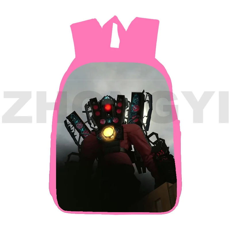 Cartoon Skibidi Toilet Schoolbags for Girls Preppy Sport Travel Backpack Women 12/16 Inch Quality Nylon Shoulder Bag Kid Bookbag
Cartoon Skibidi Toilet Schoolbags for Girls Preppy Sport Travel Backpack Women 12/16 Inch Quality Nylon Shoulder Bag Kid Bookbag