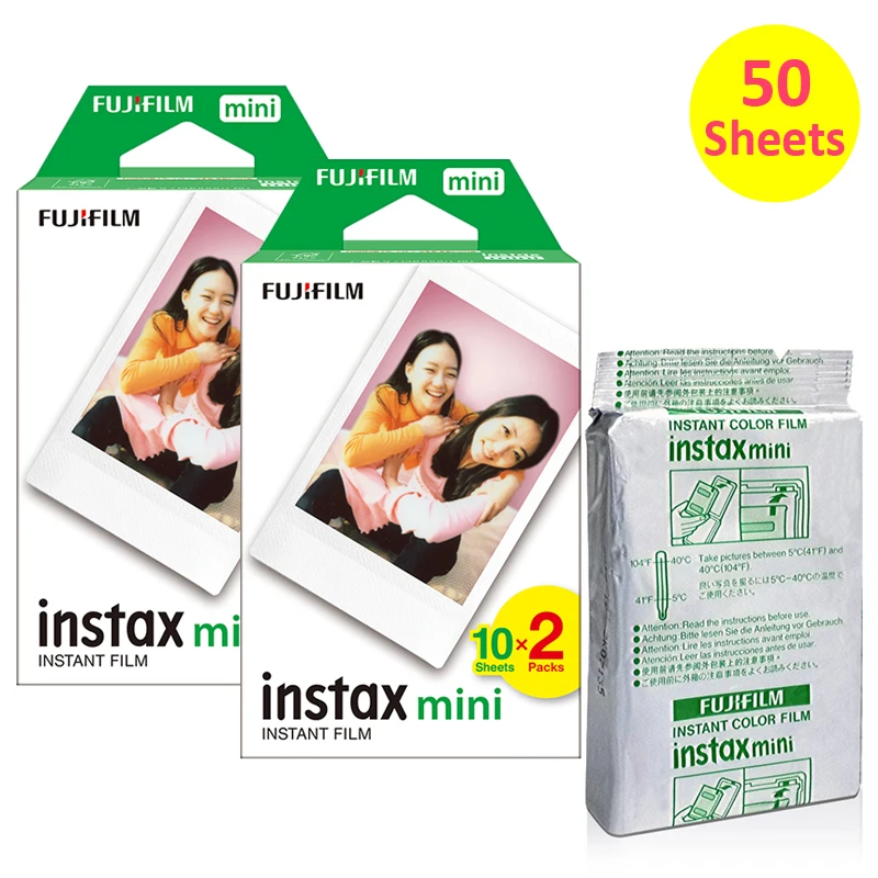Original Fujifilm Instax Mini 8 White Film 50 Sheets Picture Photo Paper For Fuji Instant Mini 7s 11 9 25 50s 70 90 Photo Camera
Original Fujifilm Instax Mini 8 White Film 50 Sheets Picture Photo Paper For Fuji Instant Mini 7s 11 9 25 50s 70 90 Photo Camera