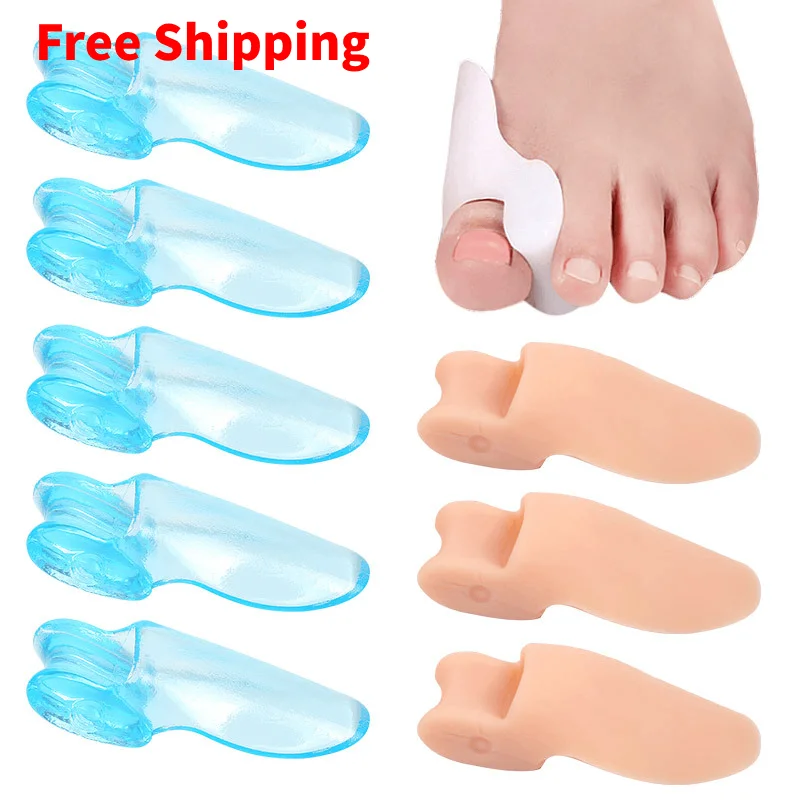 2Pcs=1Pair Silicone Gel Bunion Big Toe Separator Spreader Eases Foot Care Tools Pain Relif Hallux Valgus Correction Guard
2Pcs=1Pair Silicone Gel Bunion Big Toe Separator Spreader Eases Foot Care Tools Pain Relif Hallux Valgus Correction Guard