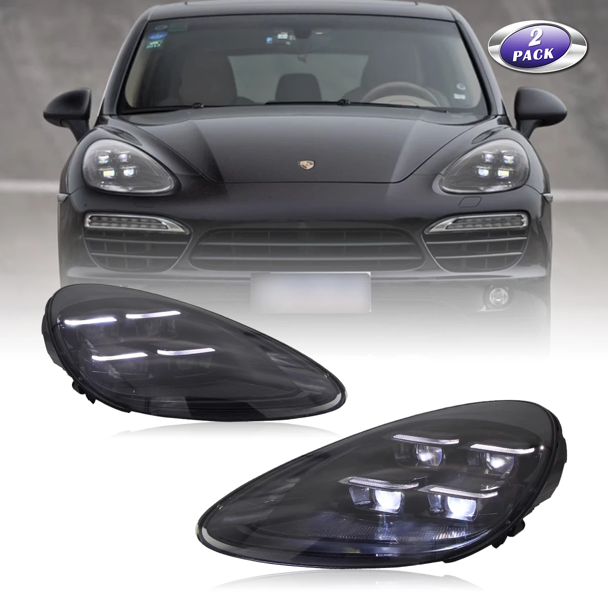 Car Accessories For Cayenne Headlights 2011-2017 958 LED Matrix Head Lamps Upgrade 2024 Style
Car Accessories For Cayenne Headlights 2011-2017 958 LED Matrix Head Lamps Upgrade 2024 Style