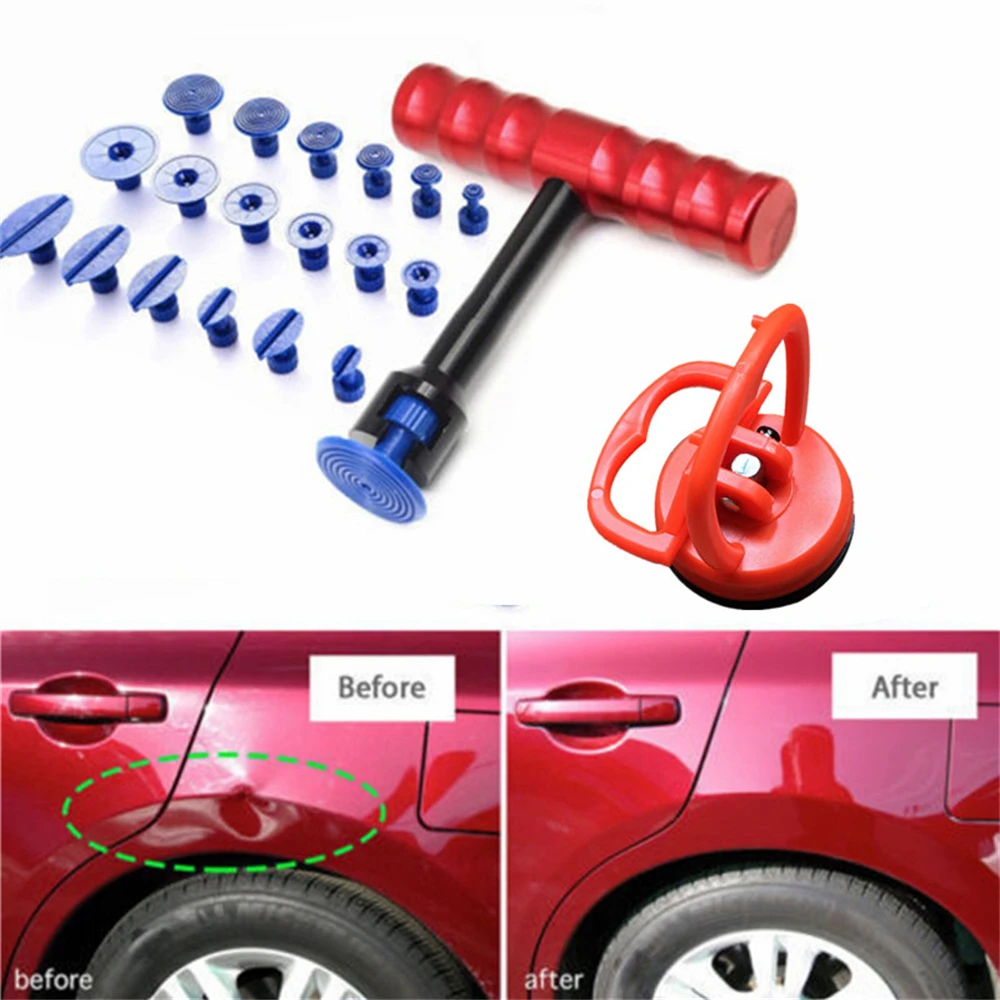 Car Dent Remover Puller Auto Body Dent Removal Tools with T-Bar Car Body Puller Suction Cup Vehicle Paintless Body Dent Removal
Car Dent Remover Puller Auto Body Dent Removal Tools with T-Bar Car Body Puller Suction Cup Vehicle Paintless Body Dent Removal