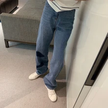 2022 Spring and Autumn Xiaoxiangfeng Tie Dyed Denim Straight Pants with High Waist and Wide Legs Floor Dragging Pants Women
2022 Spring and Autumn Xiaoxiangfeng Tie Dyed Denim Straight Pants with High Waist and Wide Legs Floor Dragging Pants Women