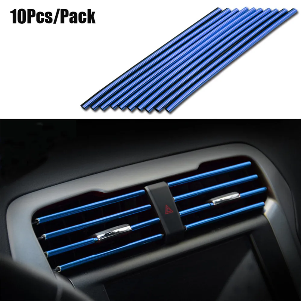 10x Car Air Conditioner Outlet Decoration Stripes Cover Car Interior Accessories Universal Car Air Conditioner Strip
10x Car Air Conditioner Outlet Decoration Stripes Cover Car Interior Accessories Universal Car Air Conditioner Strip