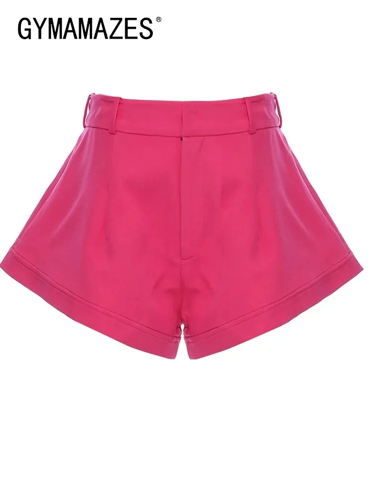 GYMAMAZES Solid Shorts For Women High Waist Zipper Loose Minimalist Temperament Sexy Short Pants Female Fashion Clothing 2023
GYMAMAZES Solid Shorts For Women High Waist Zipper Loose Minimalist Temperament Sexy Short Pants Female Fashion Clothing 2023
