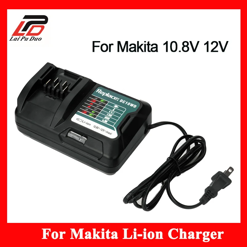Сменное зарядное устройство для литий-ионных аккумуляторов для Makita 10,8 В, 12 В, DC10WD, BL1015, BL1016, BL1021B, BL1041B, FD05, DT03, RJ03Z, SH02Z, DC10SB, AC100-260 В
Сменное зарядное устройство для литий-ионных аккумуляторов для Makita 10,8 В, 12 В, DC10WD, BL1015, BL1016, BL1021B, BL1041B, FD05, DT03, RJ03Z, SH02Z, DC10SB, AC100-260 В