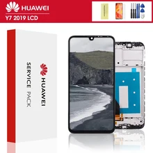 Bloc écran tactile Lcd avec châssis, 6.26 pouces, pour Huawei Y7 2019 DUB-LX1 DUB-LX3=