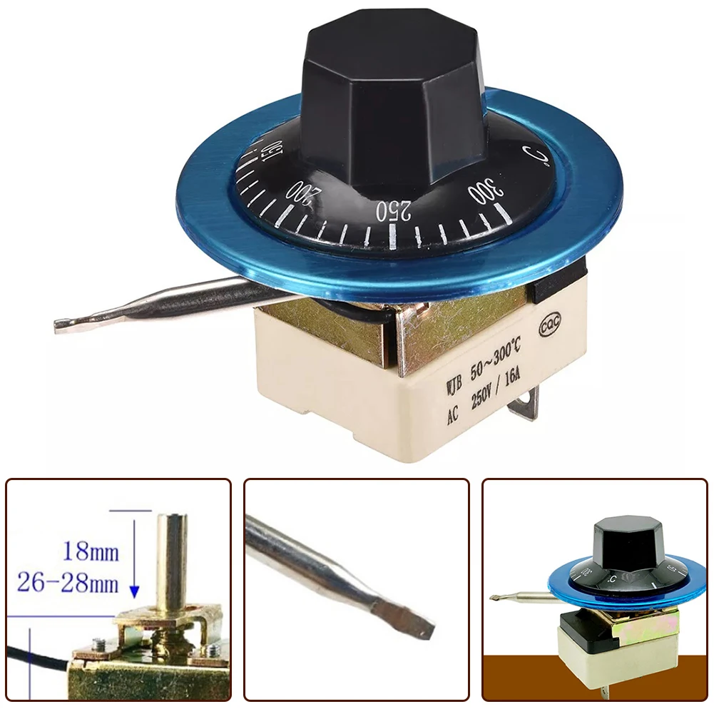 Water Heater Fryer Noodle Machine Switch Radiator Temperature Control 50-300℃ Compatible With Voltage Ranges From 110-250V
Water Heater Fryer Noodle Machine Switch Radiator Temperature Control 50-300℃ Compatible With Voltage Ranges From 110-250V