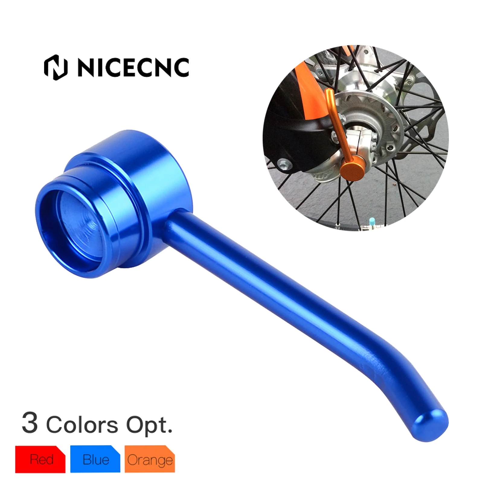 

NiceCNC For Husqvarna TE300 TE FE TC FC TX FX 125 250 300 350 400 450 501 2016-2023 22mm Front Wheel Axle Puller Removal Tool