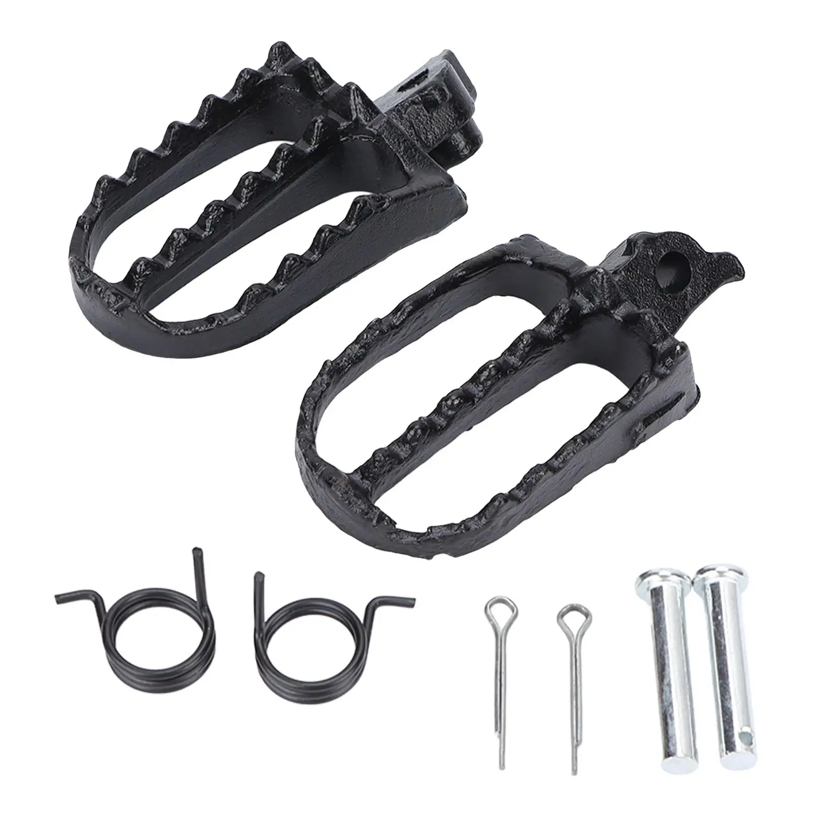8mm/0.31in High Hardness Foot Pegs for Motocross Simple Installation Fits 50cc 125cc Dirtbikes
8mm/0.31in High Hardness Foot Pegs for Motocross Simple Installation Fits 50cc 125cc Dirtbikes