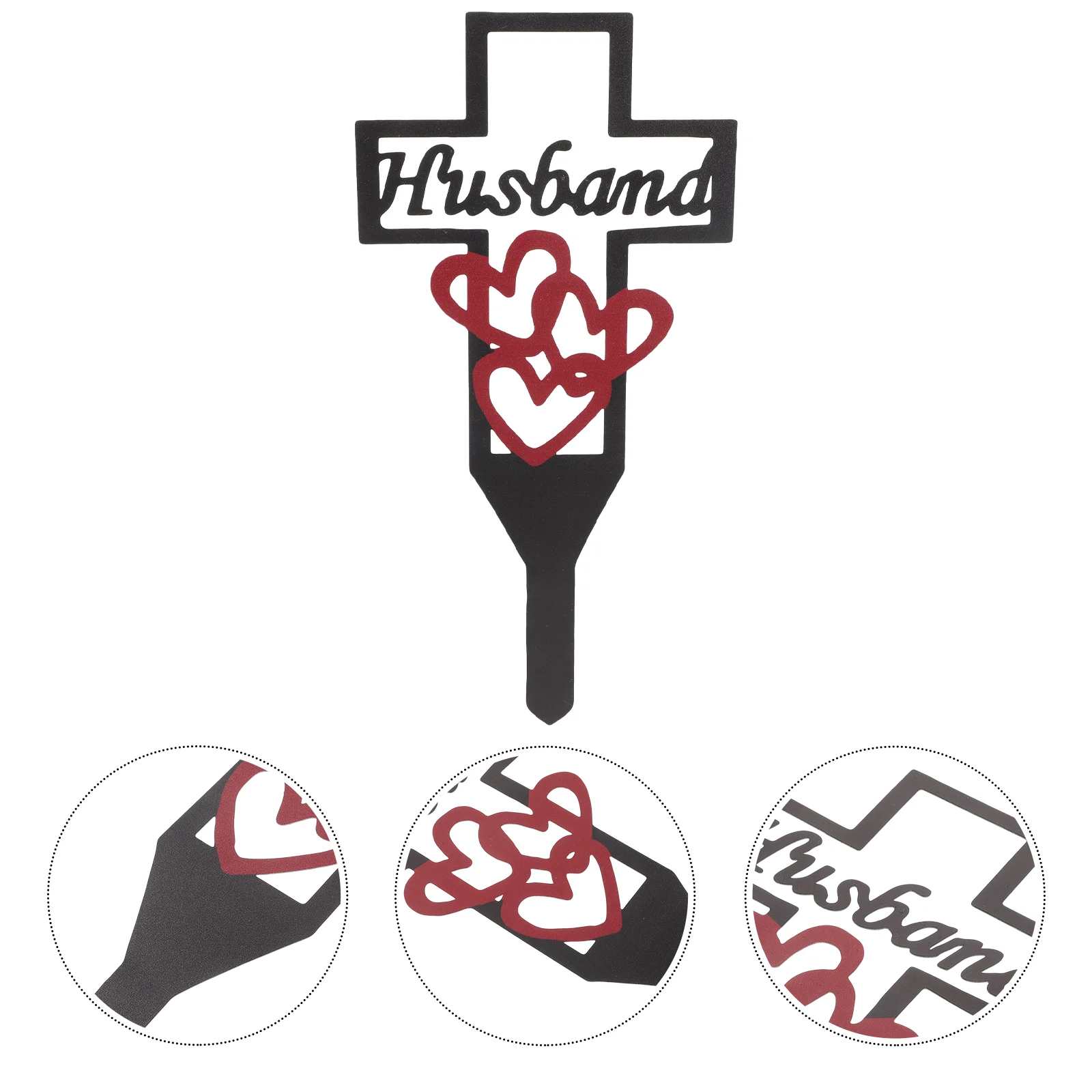 Metal Cross Garden Pile Cemetery Decoration Memorial Husband Ground Insert Stake Grave Yard Signs Decorate Iron For Deceased
Metal Cross Garden Pile Cemetery Decoration Memorial Husband Ground Insert Stake Grave Yard Signs Decorate Iron For Deceased
