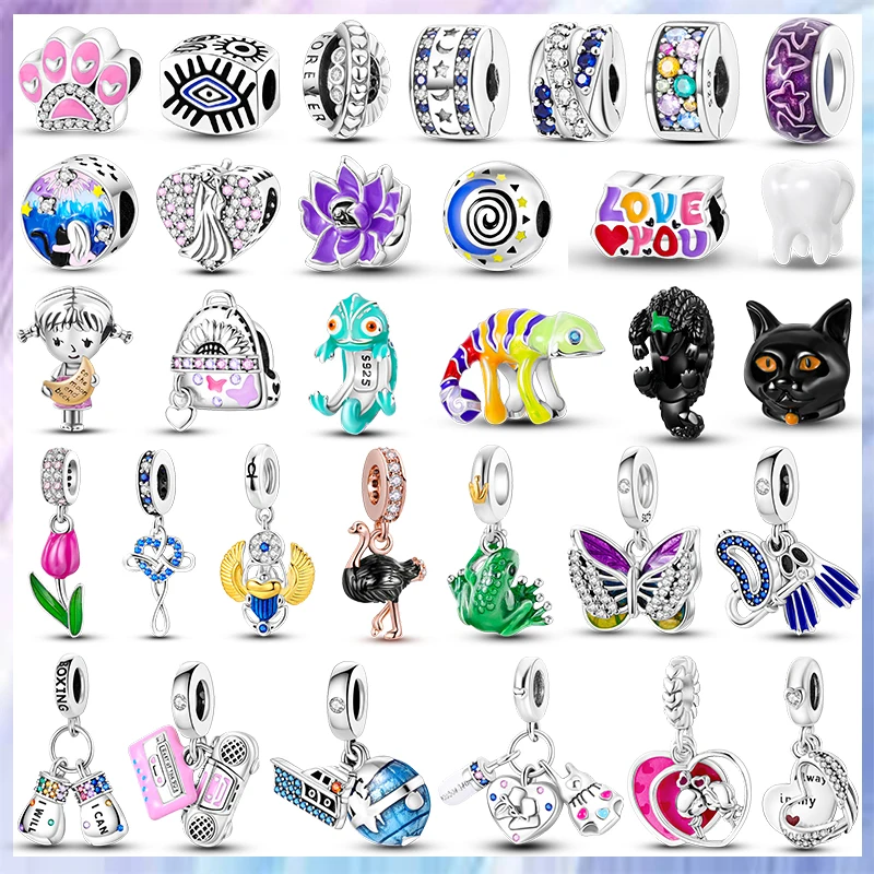 2023 New 925 Sterling Silve Charms Hot Chameleon Flamingo Frog Paw Print Bead DIY For Original Plata Bracelet Jewelry For Women
2023 New 925 Sterling Silve Charms Hot Chameleon Flamingo Frog Paw Print Bead DIY For Original Plata Bracelet Jewelry For Women