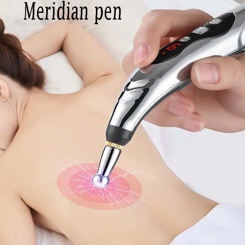 Electric Meridian Pen 9 Intensity Pain Relief Therapy Muscle Healing Acupuncture Pen Deep Tissue Massage Relief Pain Massage Pen
Electric Meridian Pen 9 Intensity Pain Relief Therapy Muscle Healing Acupuncture Pen Deep Tissue Massage Relief Pain Massage Pen